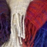 Picture of handwoven mohair blankets