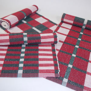 Holiday table runners.